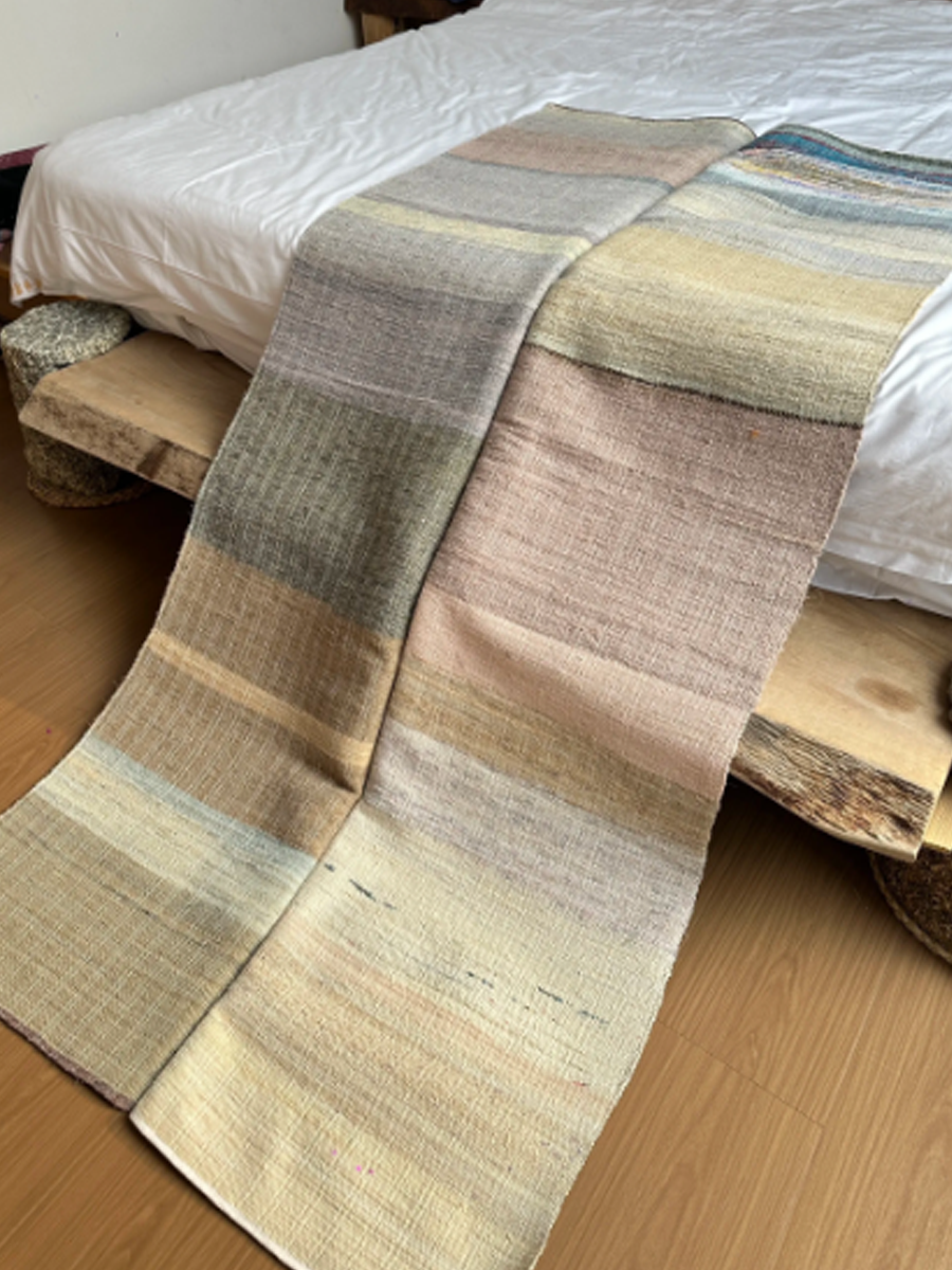 Suepla Pastoral Palettes Spliced Artisan Woven Blanket