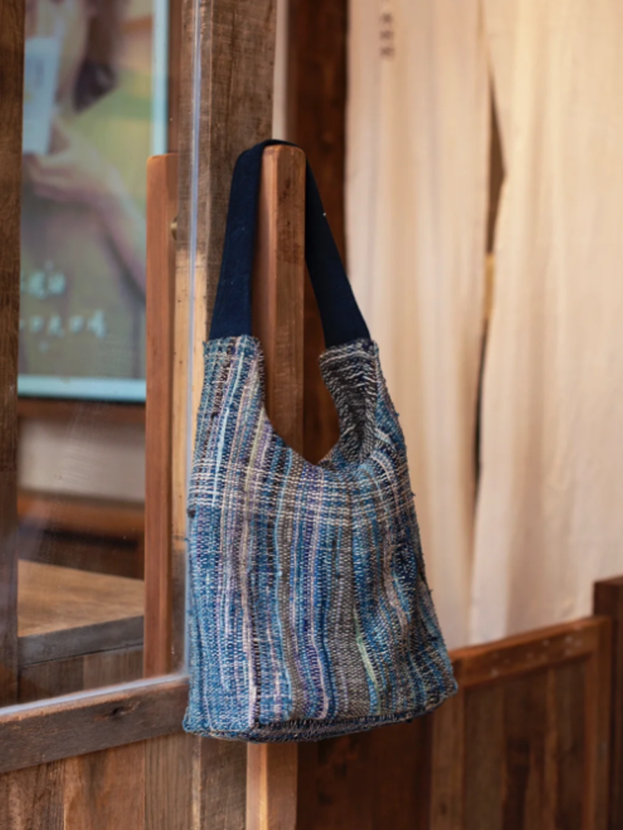 Suepla Aurora Indigo Dyed Shoulder Bag